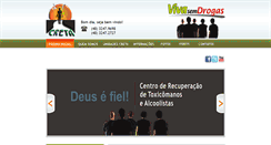 Desktop Screenshot of creta.org.br